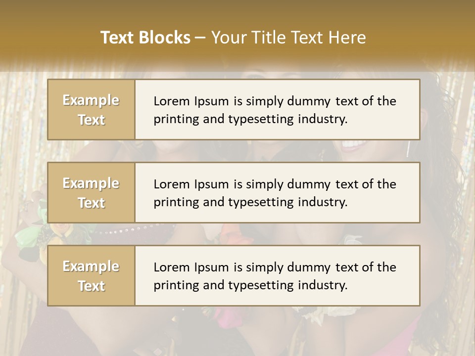 Spiral Art Cake PowerPoint Template