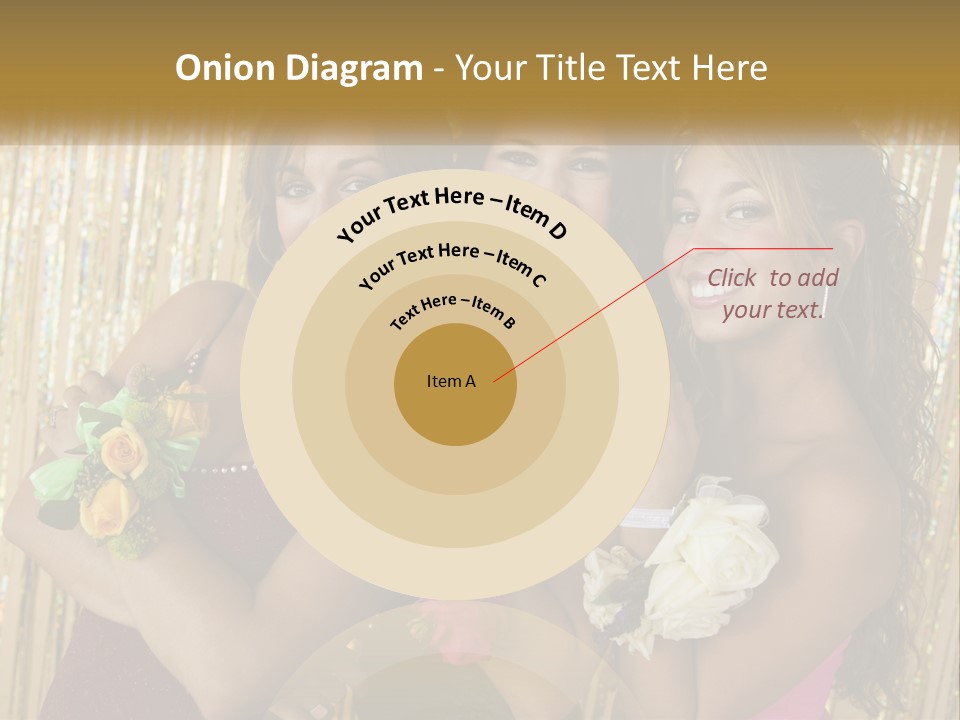 Spiral Art Cake PowerPoint Template