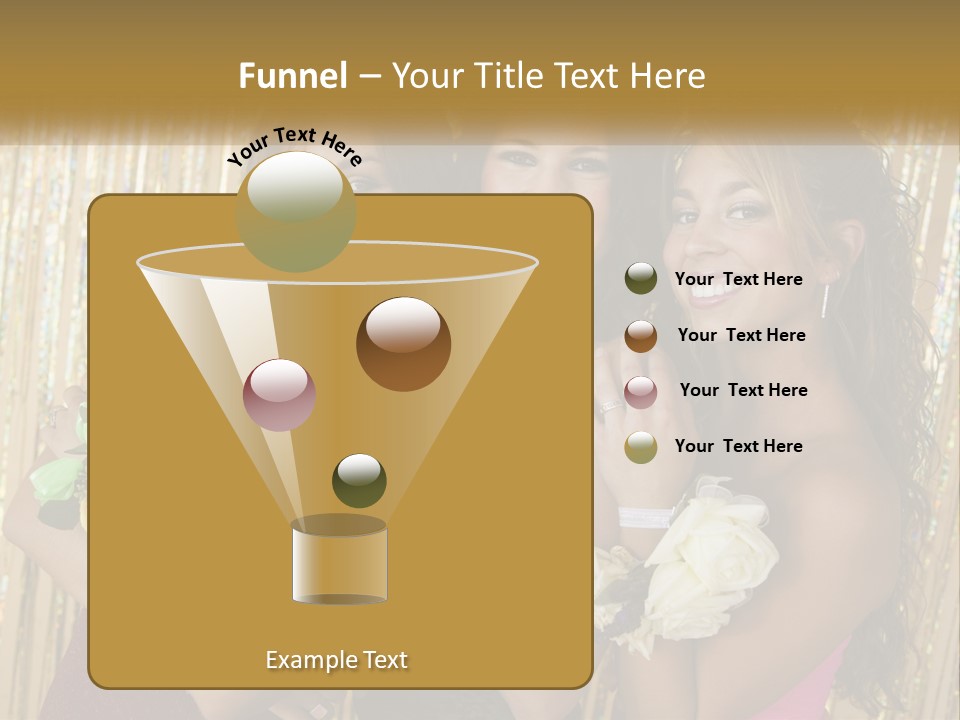 Spiral Art Cake PowerPoint Template