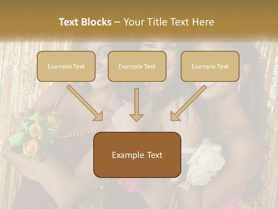 Spiral Art Cake PowerPoint Template