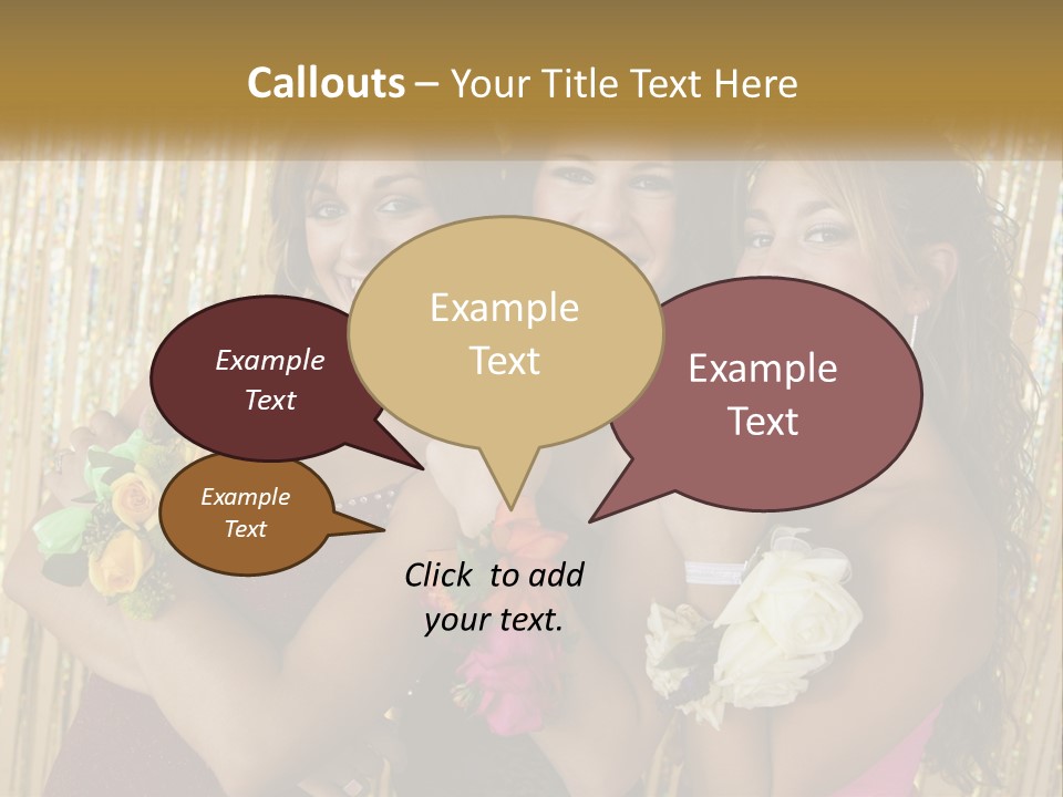 Spiral Art Cake PowerPoint Template