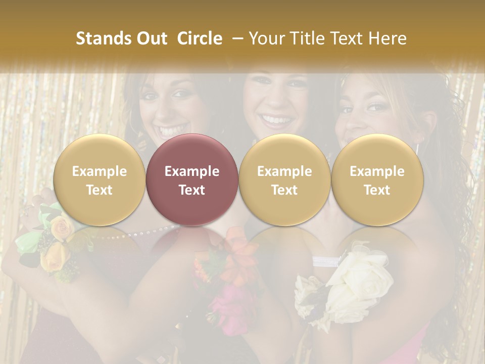 Spiral Art Cake PowerPoint Template