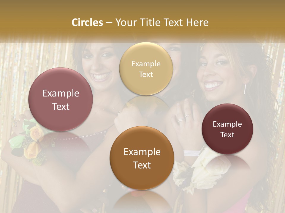 Spiral Art Cake PowerPoint Template