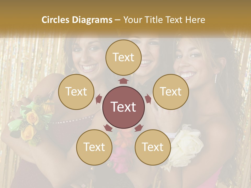 Spiral Art Cake PowerPoint Template