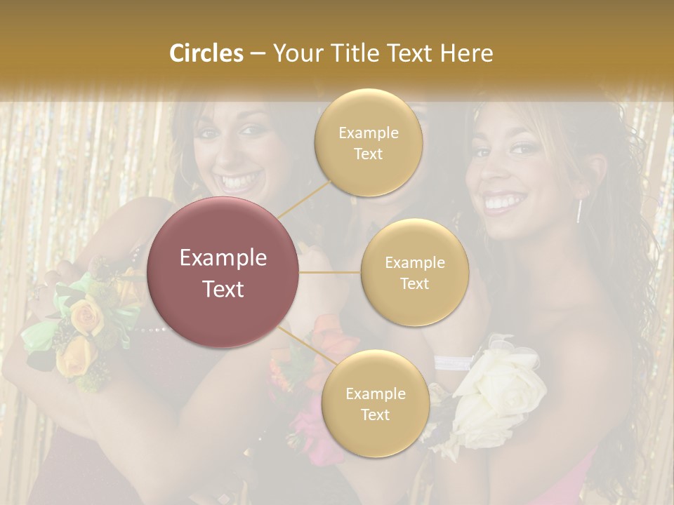 Spiral Art Cake PowerPoint Template