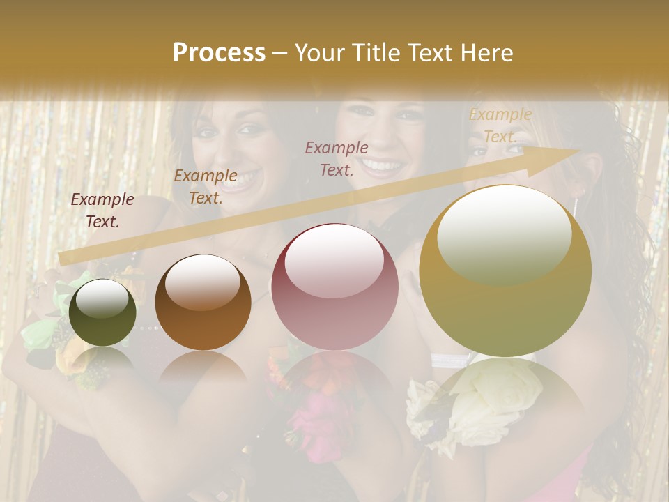 Spiral Art Cake PowerPoint Template