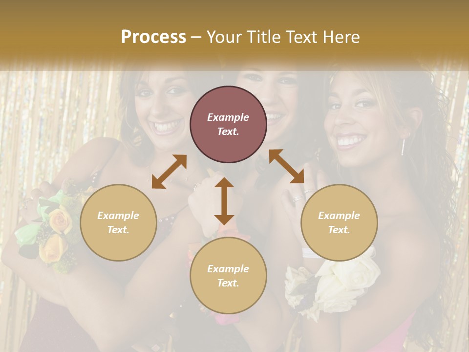 Spiral Art Cake PowerPoint Template