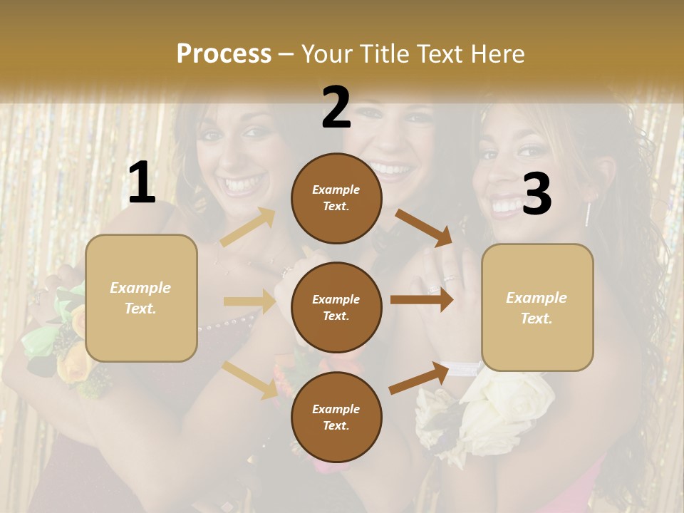 Spiral Art Cake PowerPoint Template