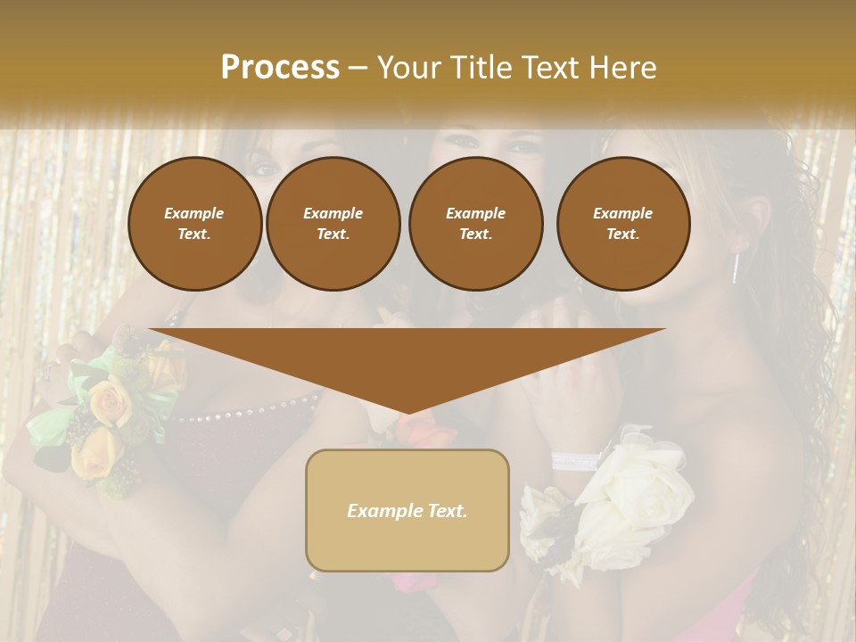 Spiral Art Cake PowerPoint Template
