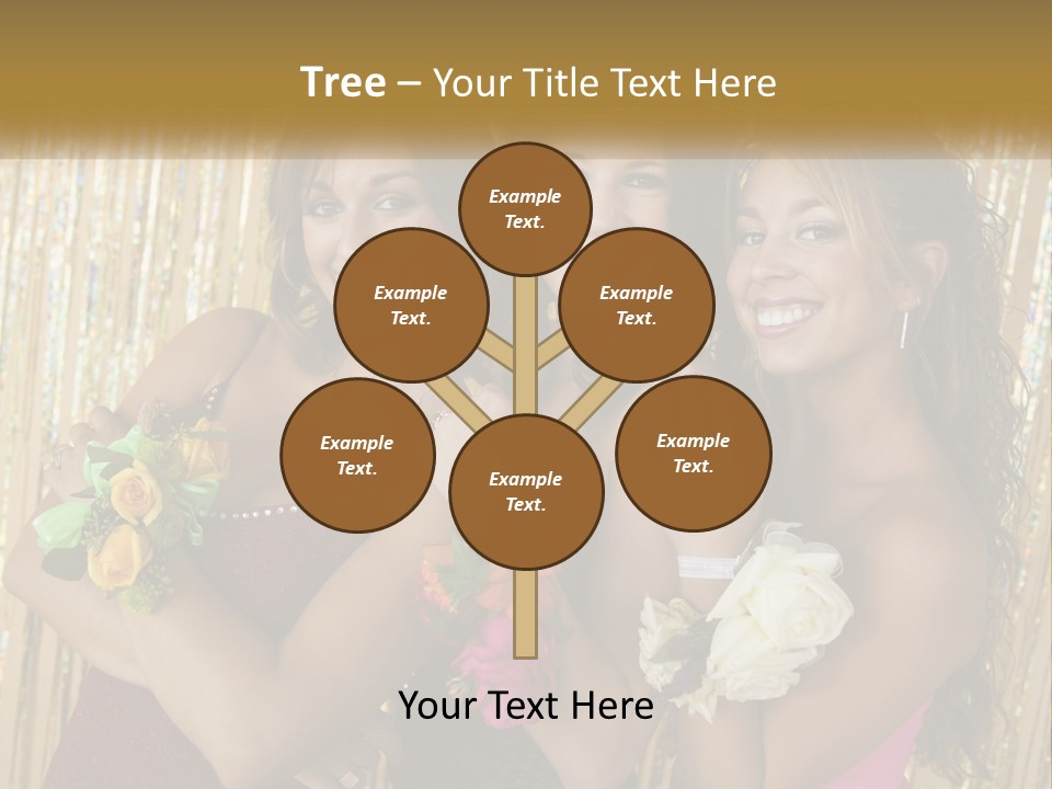 Spiral Art Cake PowerPoint Template