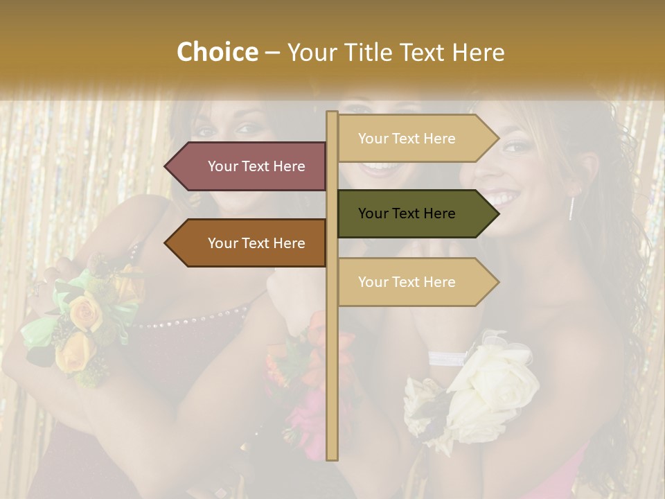 Spiral Art Cake PowerPoint Template