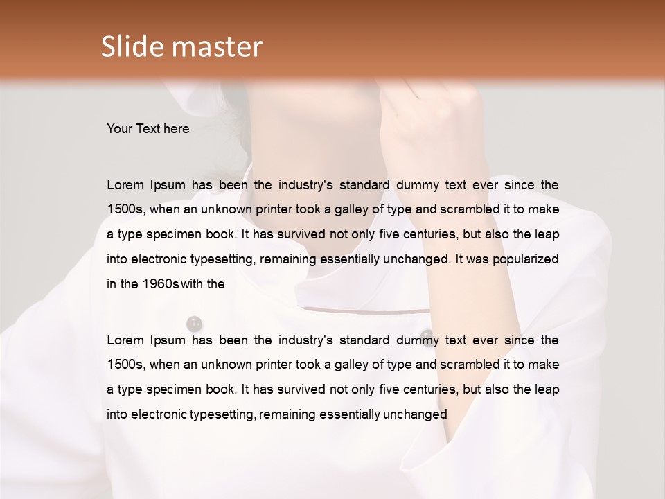 Cake Decorative Pink PowerPoint Template