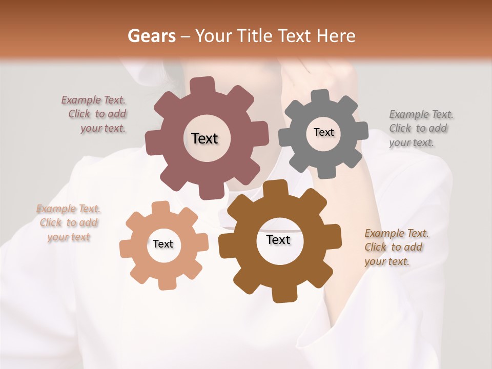 Cake Decorative Pink PowerPoint Template