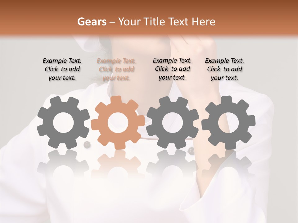 Cake Decorative Pink PowerPoint Template