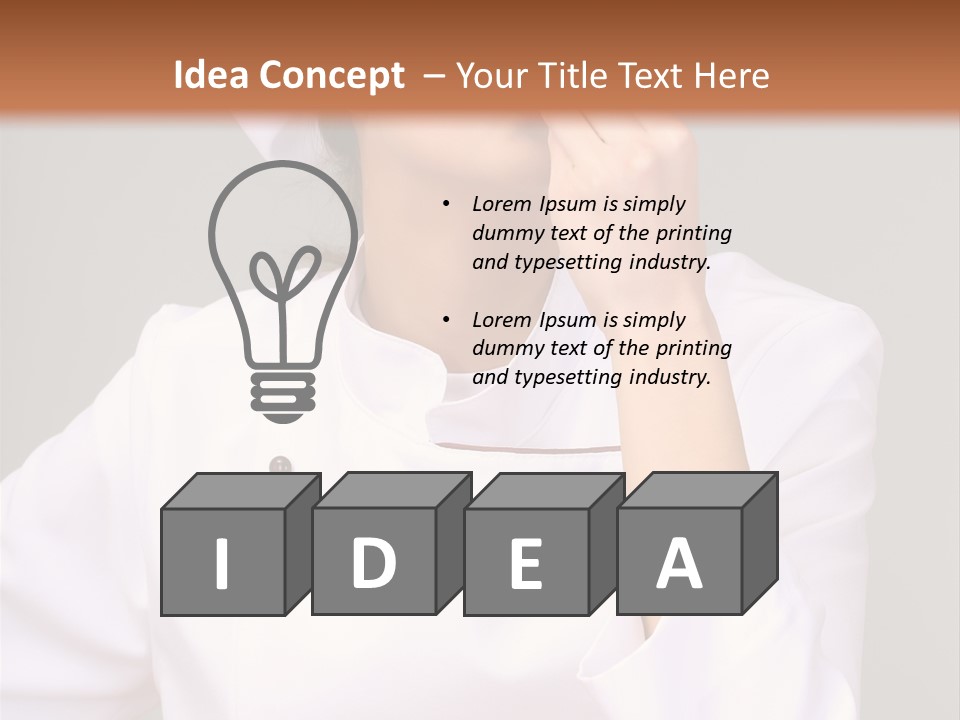 Cake Decorative Pink PowerPoint Template