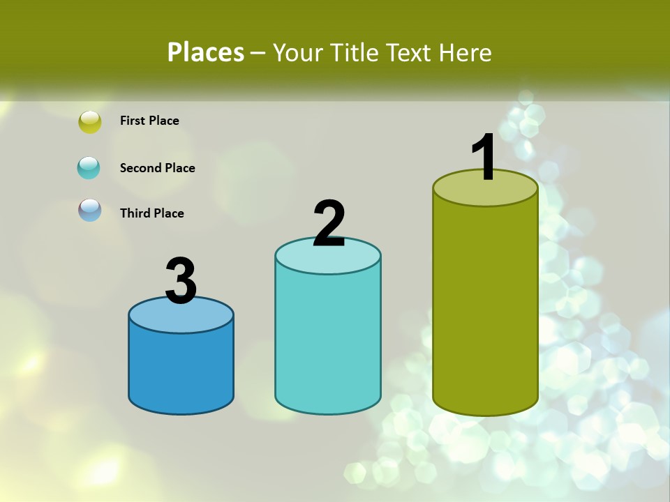 Decorative Party Art PowerPoint Template