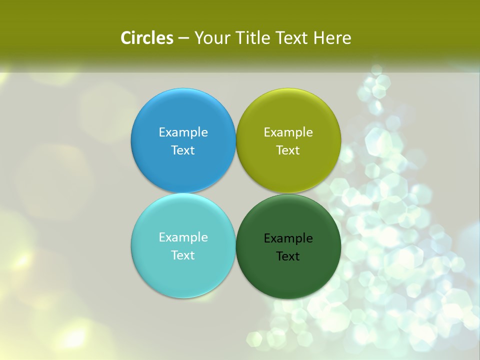 Decorative Party Art PowerPoint Template