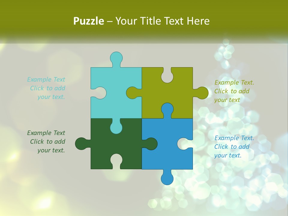 Decorative Party Art PowerPoint Template