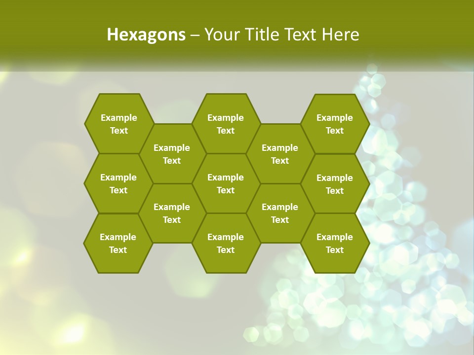 Decorative Party Art PowerPoint Template