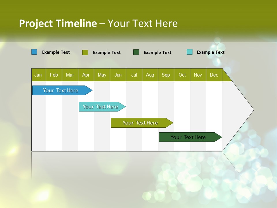 Decorative Party Art PowerPoint Template