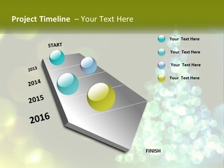 Decorative Party Art PowerPoint Template