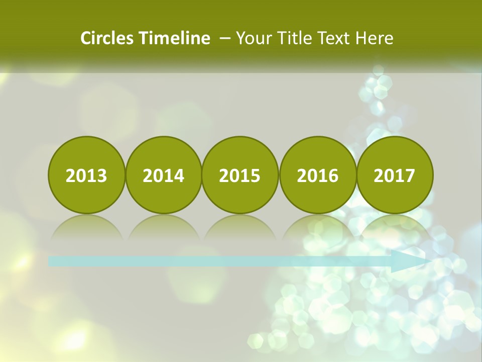 Decorative Party Art PowerPoint Template