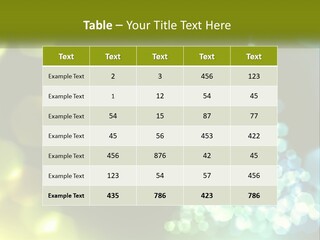 Decorative Party Art PowerPoint Template