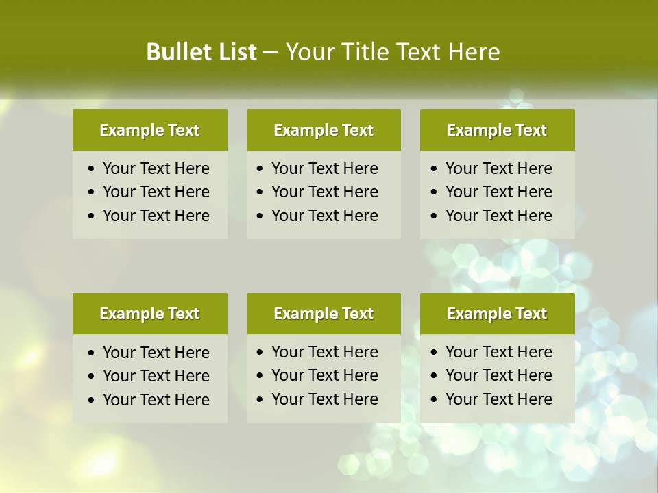 Decorative Party Art PowerPoint Template