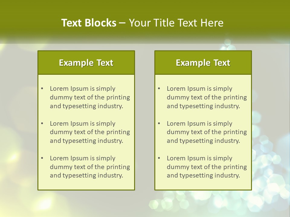 Decorative Party Art PowerPoint Template