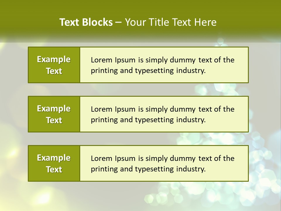 Decorative Party Art PowerPoint Template