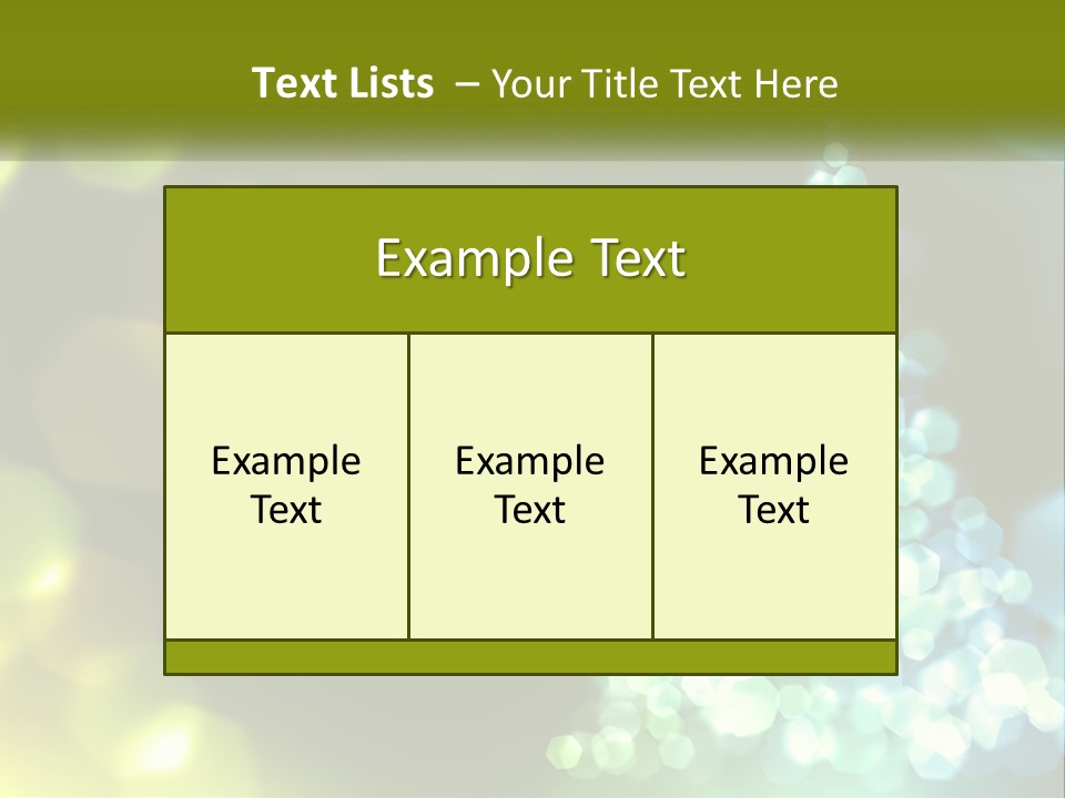 Decorative Party Art PowerPoint Template