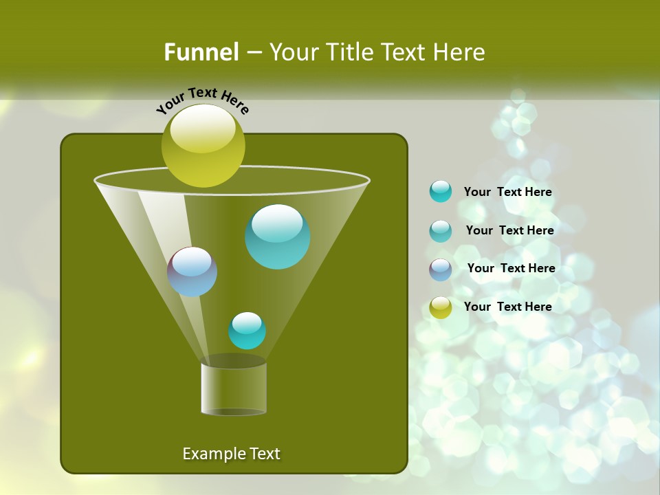 Decorative Party Art PowerPoint Template