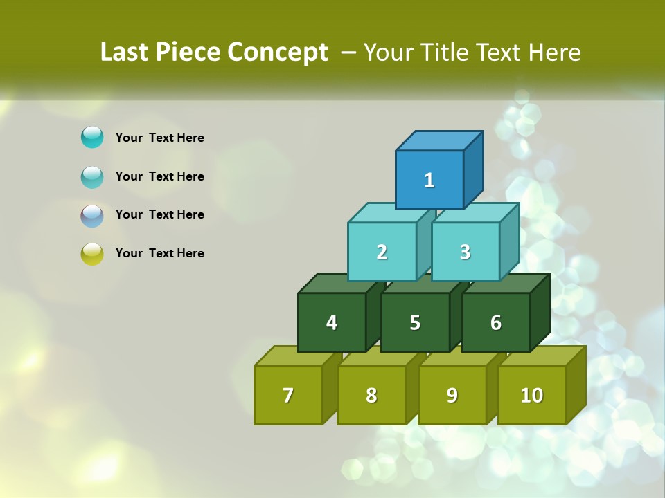 Decorative Party Art PowerPoint Template