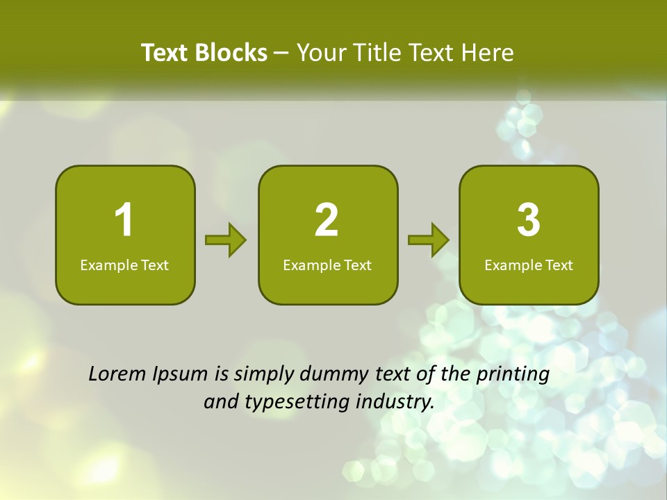 Decorative Party Art PowerPoint Template