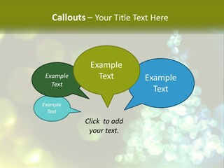 Decorative Party Art PowerPoint Template