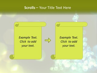 Decorative Party Art PowerPoint Template