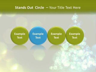 Decorative Party Art PowerPoint Template