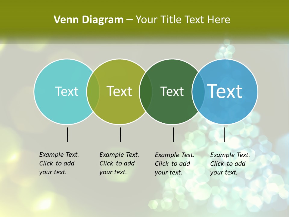 Decorative Party Art PowerPoint Template