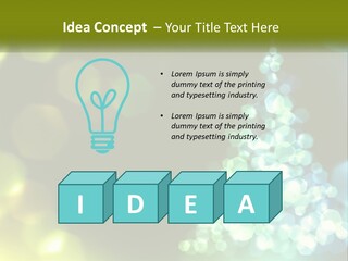 Decorative Party Art PowerPoint Template