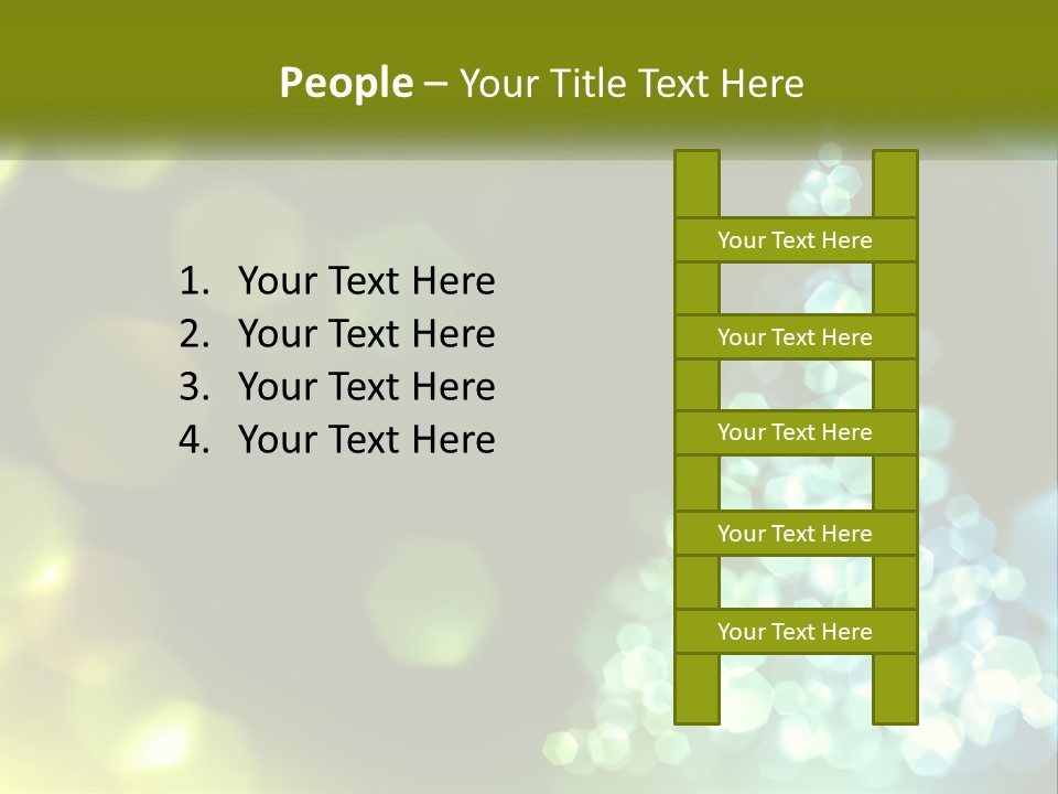 Decorative Party Art PowerPoint Template