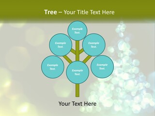 Decorative Party Art PowerPoint Template