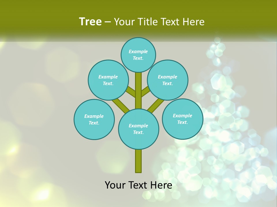 Decorative Party Art PowerPoint Template