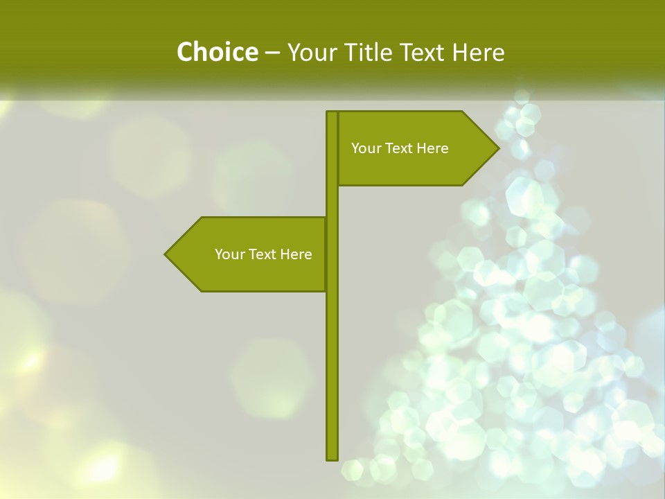 Decorative Party Art PowerPoint Template