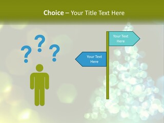 Decorative Party Art PowerPoint Template