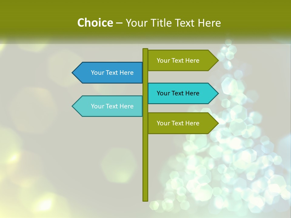 Decorative Party Art PowerPoint Template