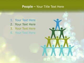 Decorative Party Art PowerPoint Template