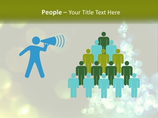 Decorative Party Art PowerPoint Template