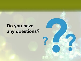 Decorative Party Art PowerPoint Template