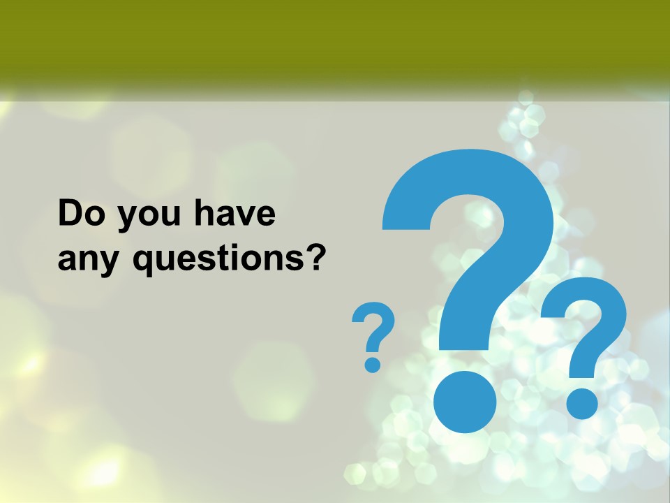 Decorative Party Art PowerPoint Template