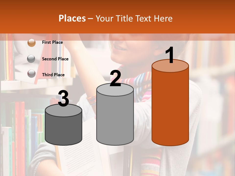 Stamp Gift Happiness PowerPoint Template